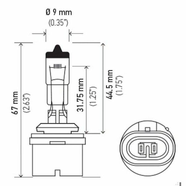 Hella BULB 880 12V 27W PG1 880